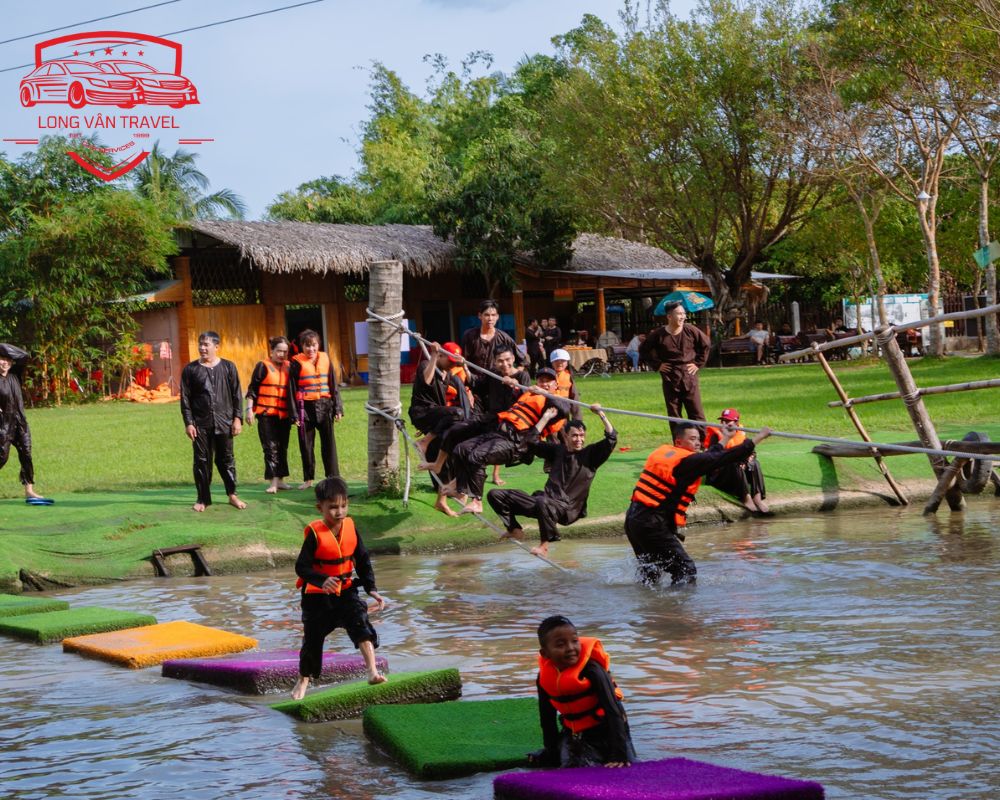 Các trò chơi dân gian tại Làng du lịch Mỹ Khánh